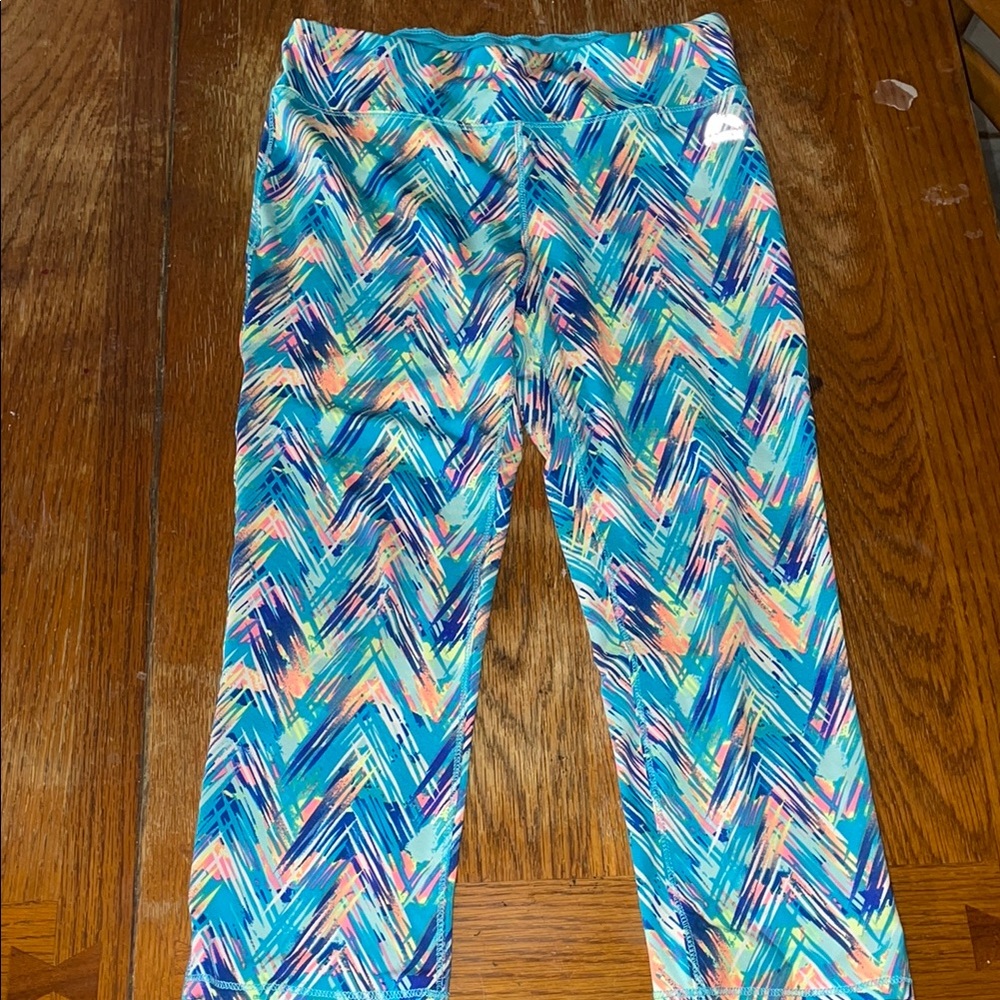 Colorful Kids Zigzag Leggings